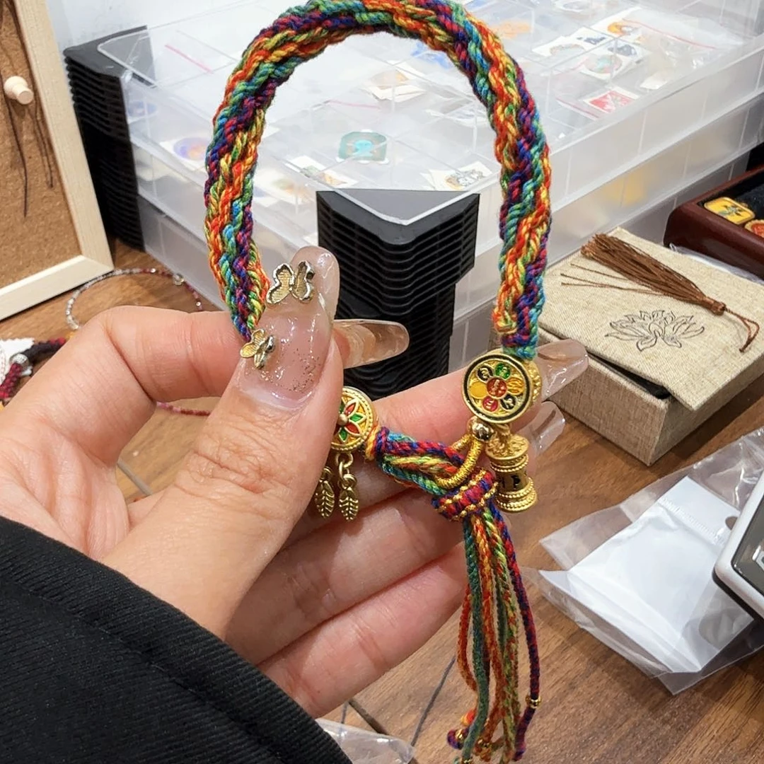 吊坠热贡纯手绘唐卡非遗文化