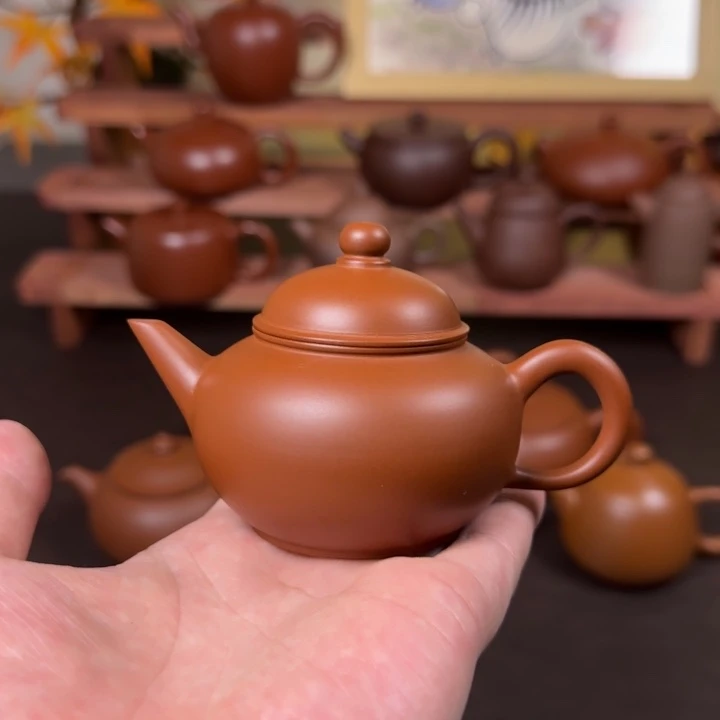 茶壶紫砂100cc水平