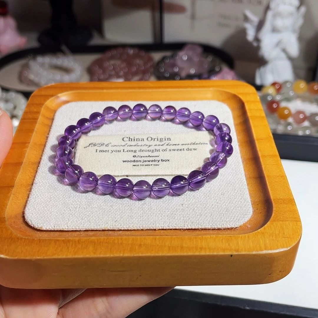 未镶嵌水晶手串乌拉圭7加