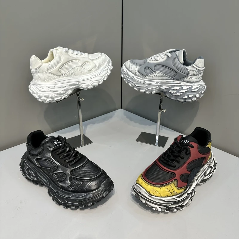 KRY潮牌2025秋季男士运动时尚青春小众日常百搭舒适潮鞋（皮鞋尺码