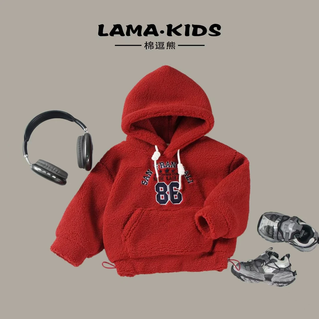 【棉逗熊品牌】男童韩版冬季休闲男童百搭酷帅外套-12309