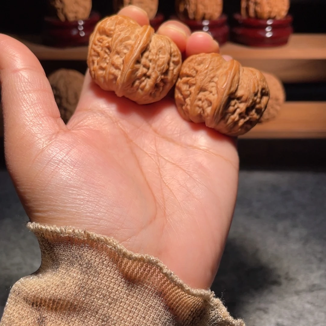 奇****手串/手链核桃毕业元宝全品油蜡39