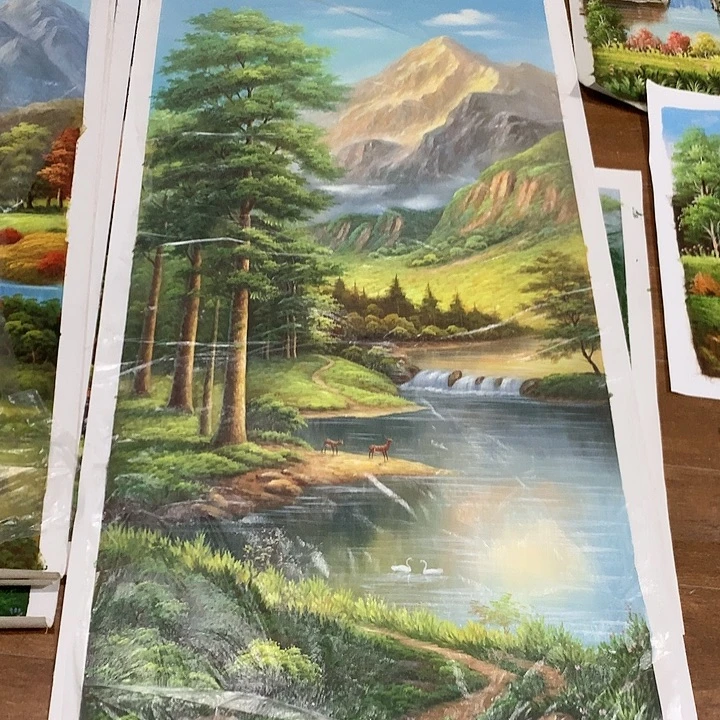 油画80*160手绘油画