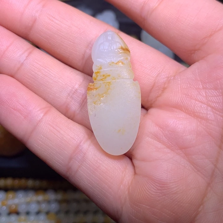 颈饰未镶嵌和田玉