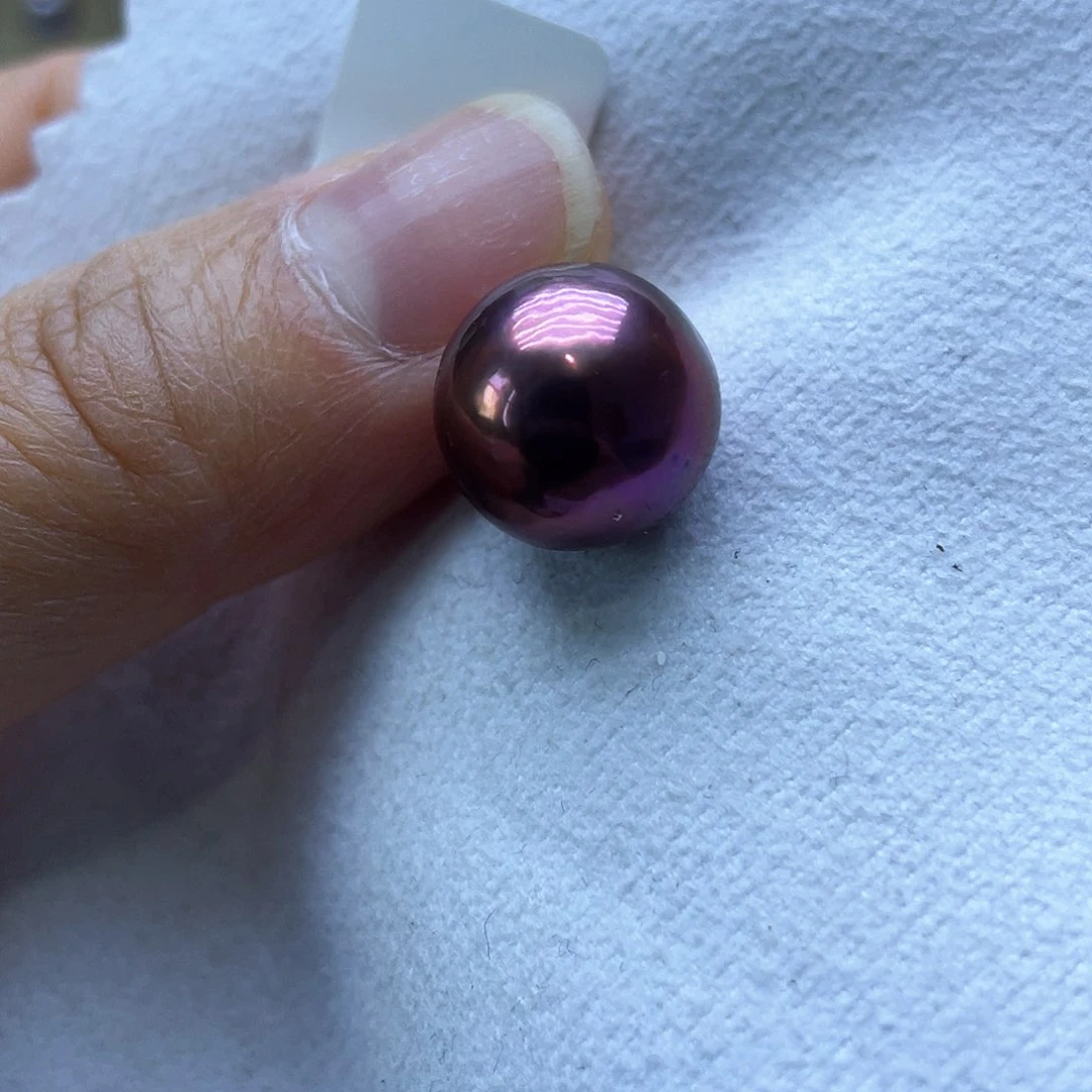 淡水珍珠颈饰18K金镶嵌