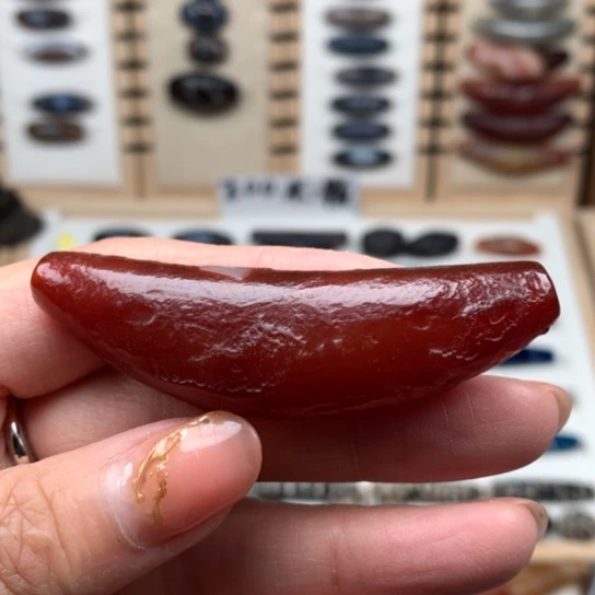 玛瑙/玉髓颈饰合金