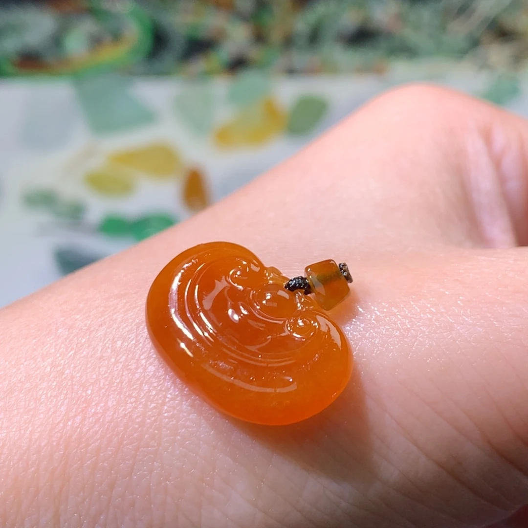 未镶嵌定制翡翠·***·翡翠如意头