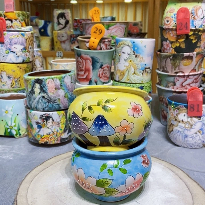 景德镇艺术手绘作品