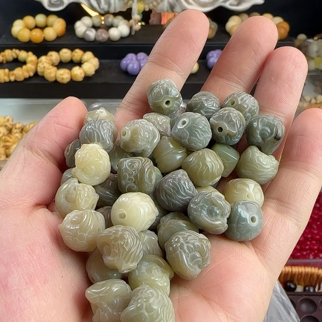 手串菩提根/象牙果卡12绿醒狮混20颗卡牌➕20颗（2单宠10颗）