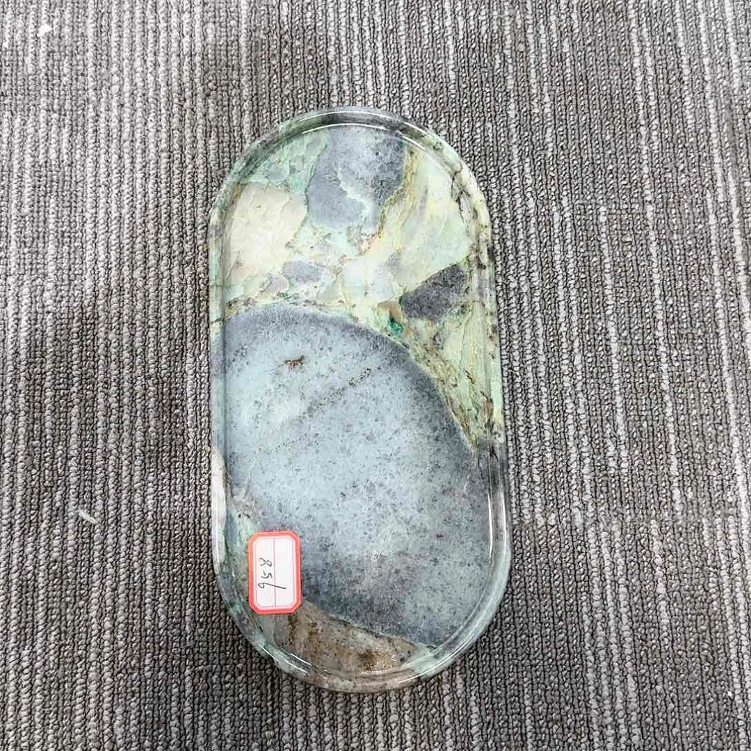 用****9祖母绿干泡茶盘30*15，958