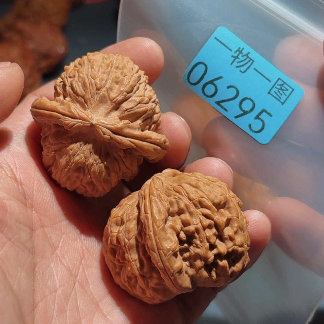 文玩核桃把件白狮子