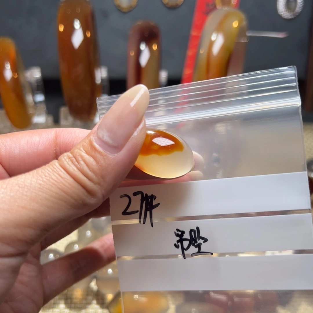 玛瑙/玉髓颈饰合金米27