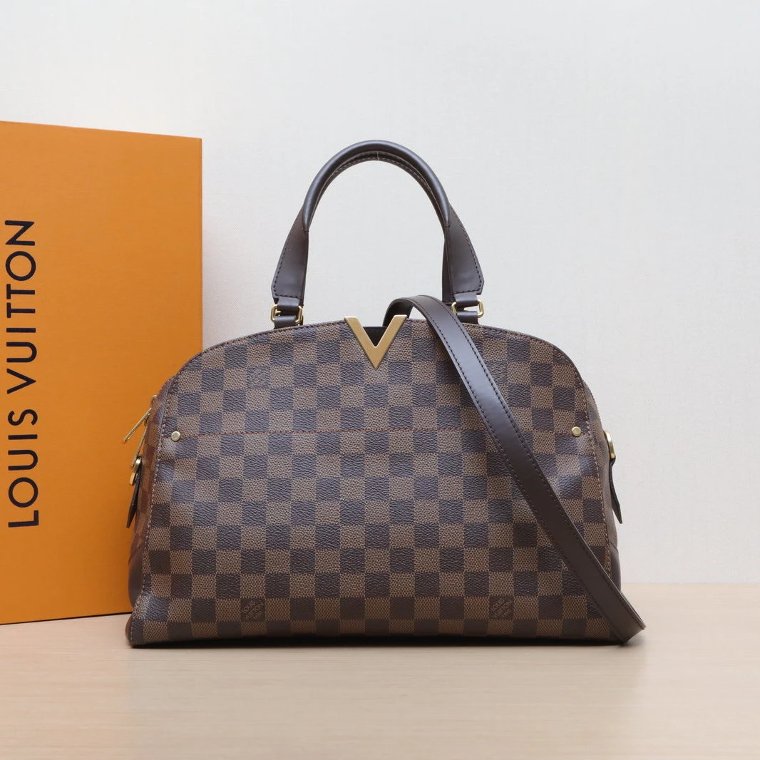 95新 LouisVuitton/路易威登 【娇】Kensington保龄球包 502412