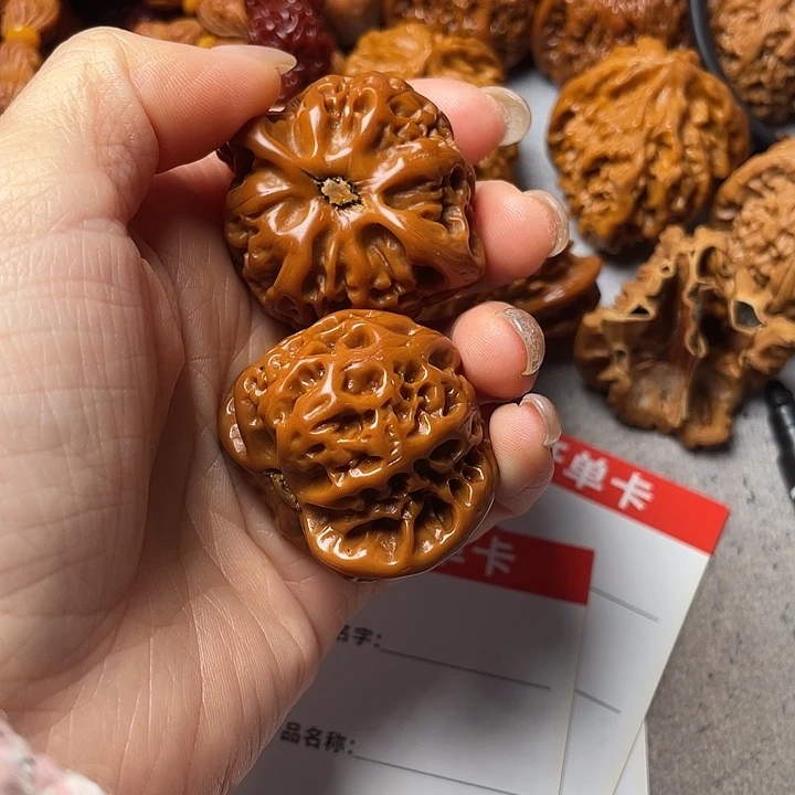 8***伙吊坠文玩核桃宫灯