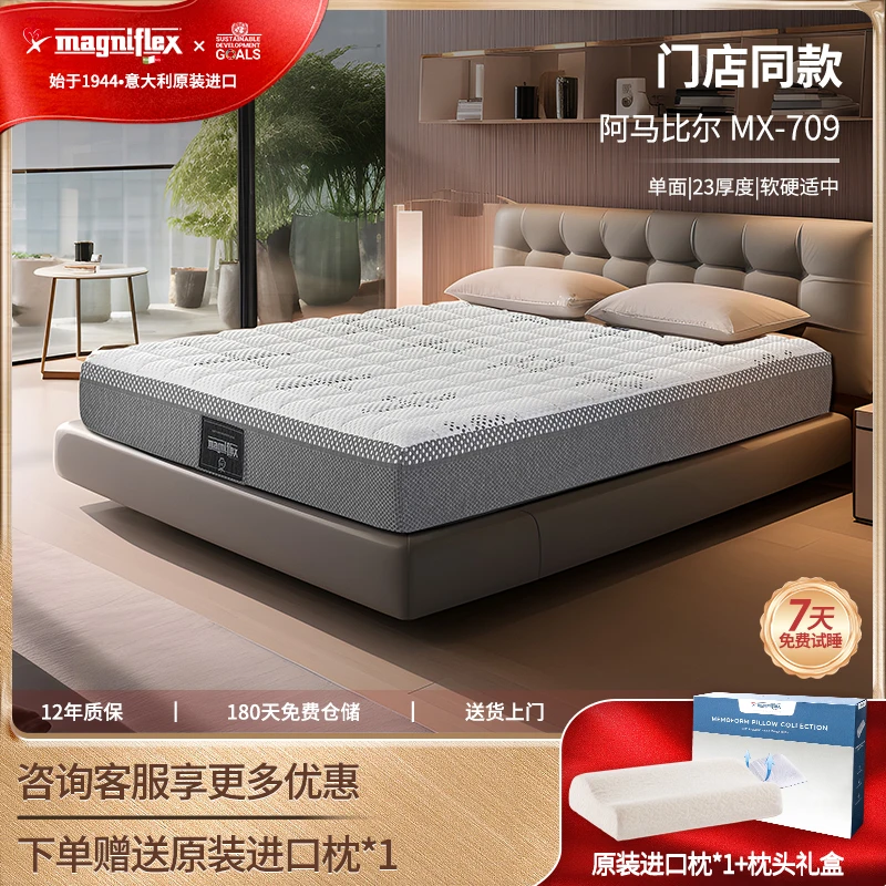 【门店同款】曼丽菲斯意大利原装零压记忆棉床垫护脊护腰助眠MX709