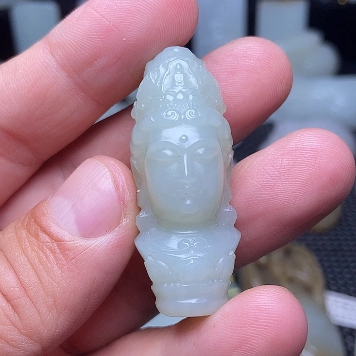 吊坠(不含链)未镶嵌和田玉