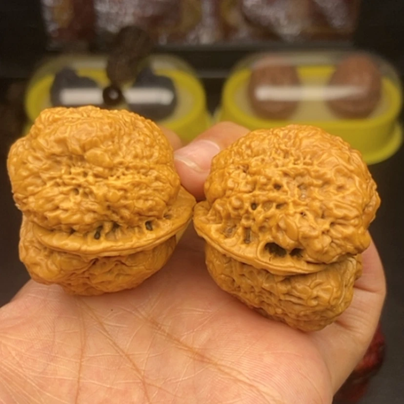 【闪购商品】文玩核桃手串44尺蝴蝶蟾