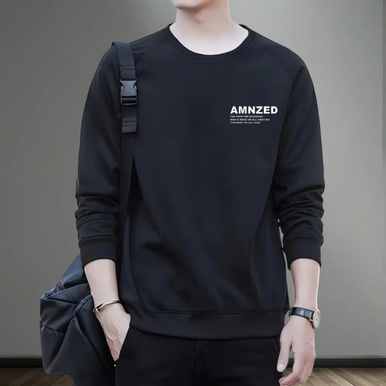 【两件装】品牌优选男士卫衣秋冬宽松套圆领上衣潮流长袖T恤