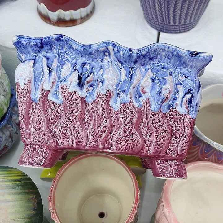 多肉植物陶瓷花盆，9.99包邮