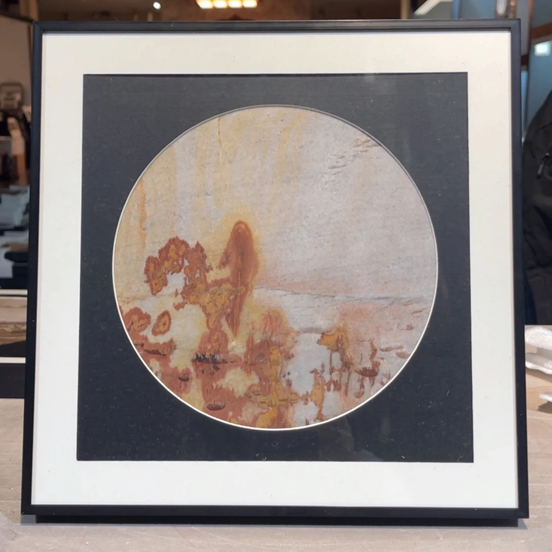 彩石三峡清江画面石