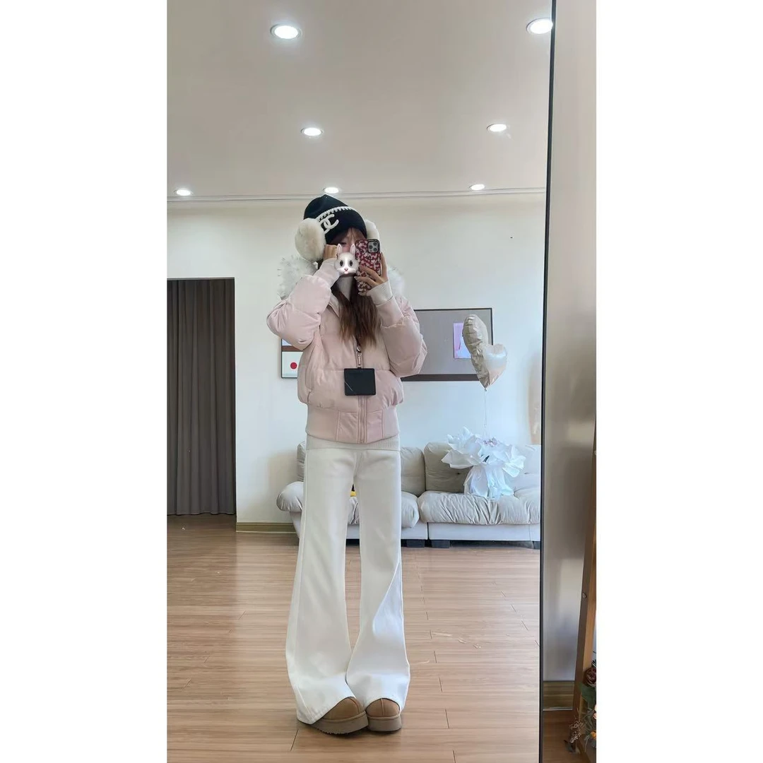 【喵喵专属】 冬日暖暖小海鸥加绒毛领棉服