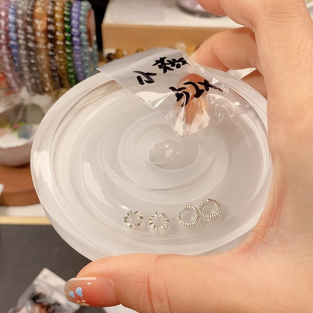 未镶嵌手链水晶小***了