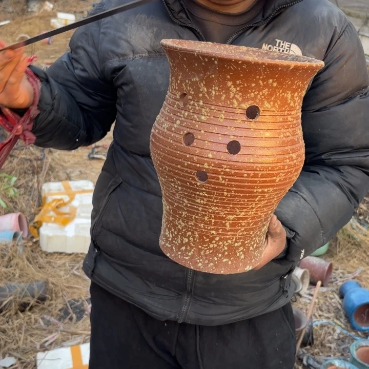 红陶口径 高度 花盆 22 31