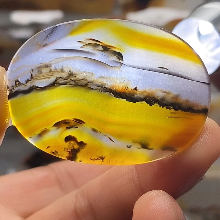 玛瑙/玉髓合金颈饰