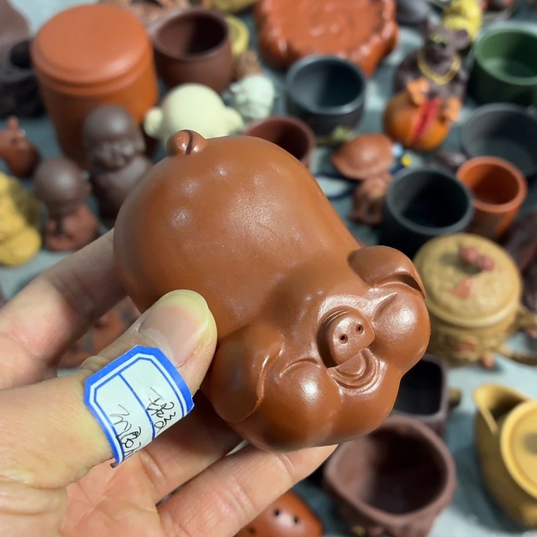 紫砂茶杯瑕疵不退不换介意勿拍