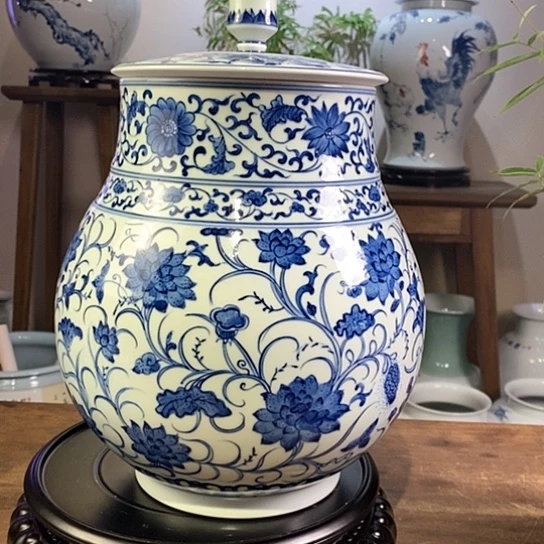 【闪购商品】景德镇陶瓷家用摆件宇****石