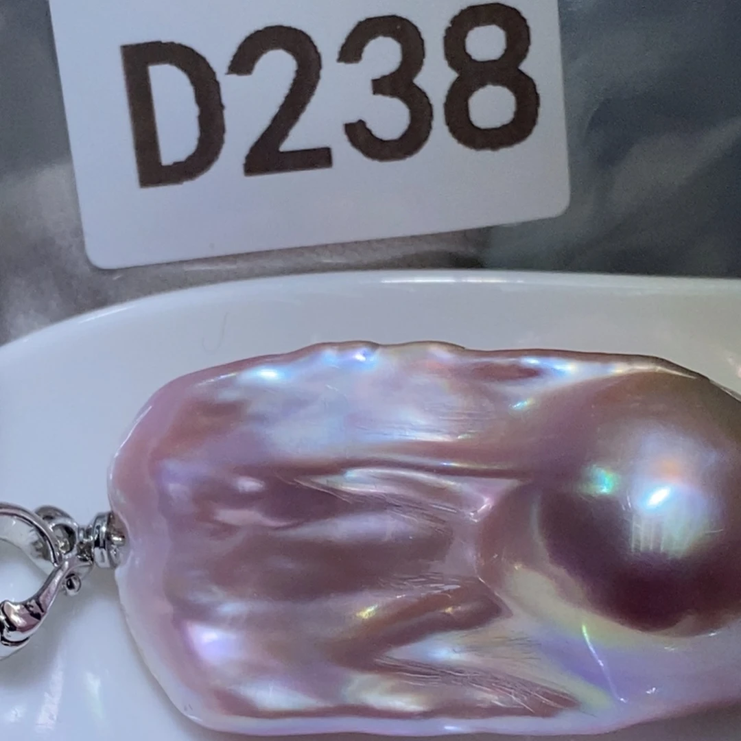 向***行银S925镶嵌淡水珍珠其他