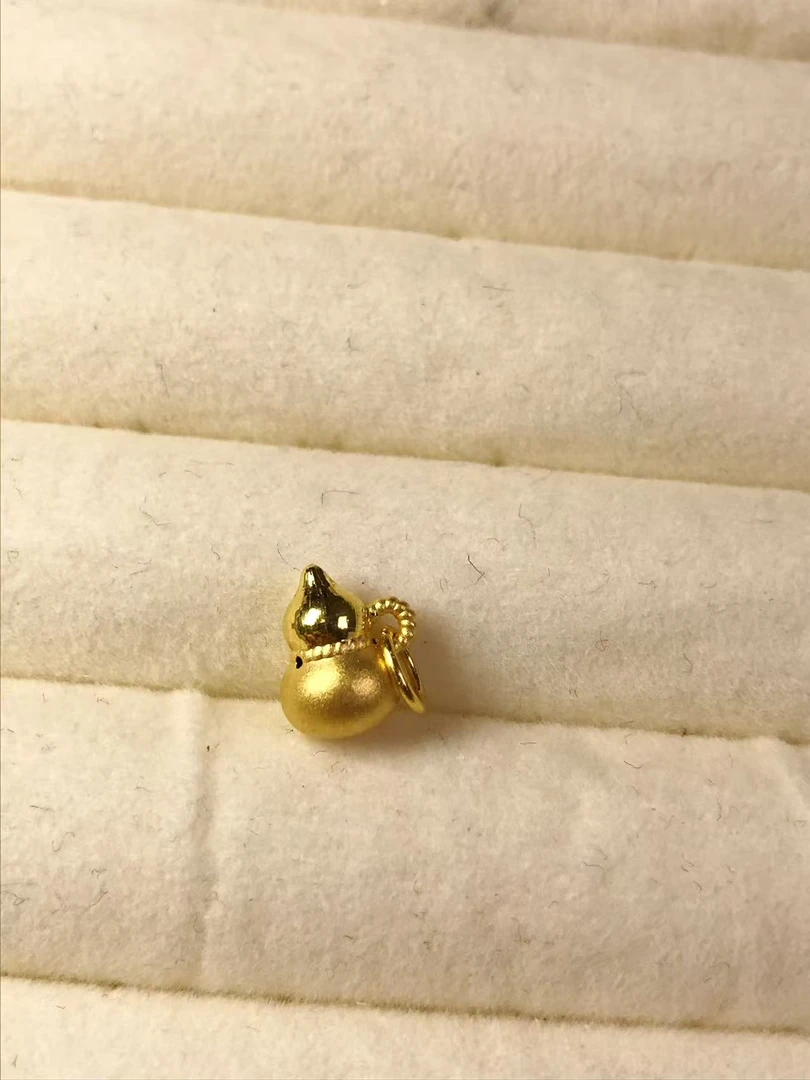 足金999小葫芦提溜编绳款手串配件DIY（多样性发货）