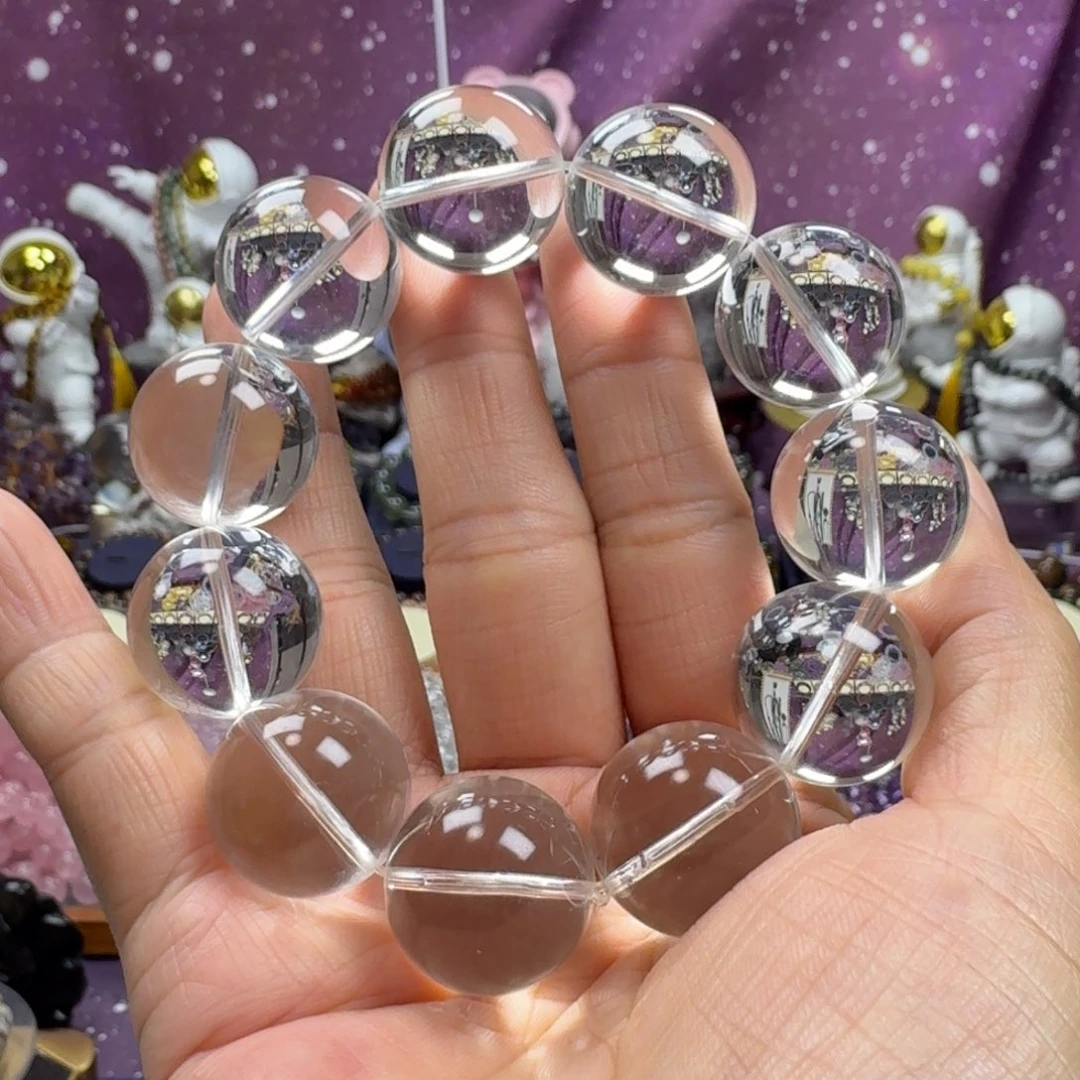 未镶嵌手串水晶白水晶手串