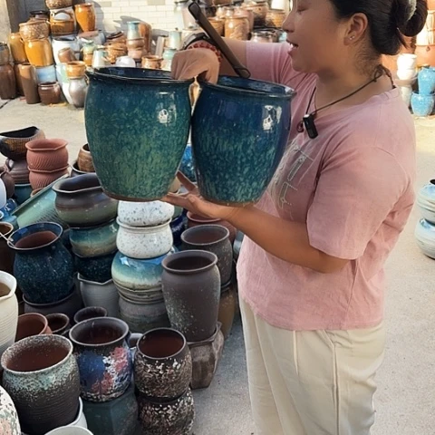 口18高22”两个盆子。