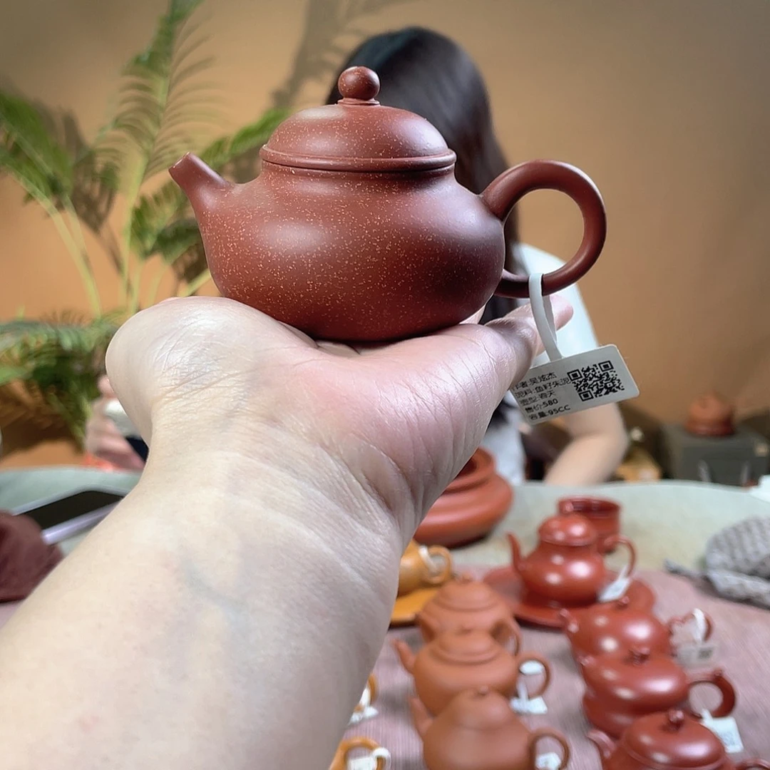 泥塑潮州全手工手拉壶