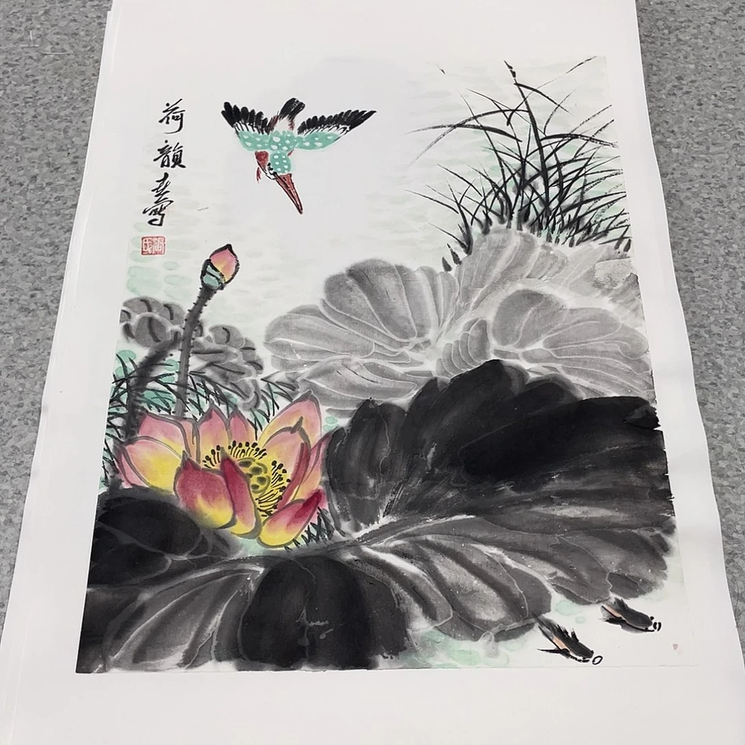 国画1.4平尺国画作品