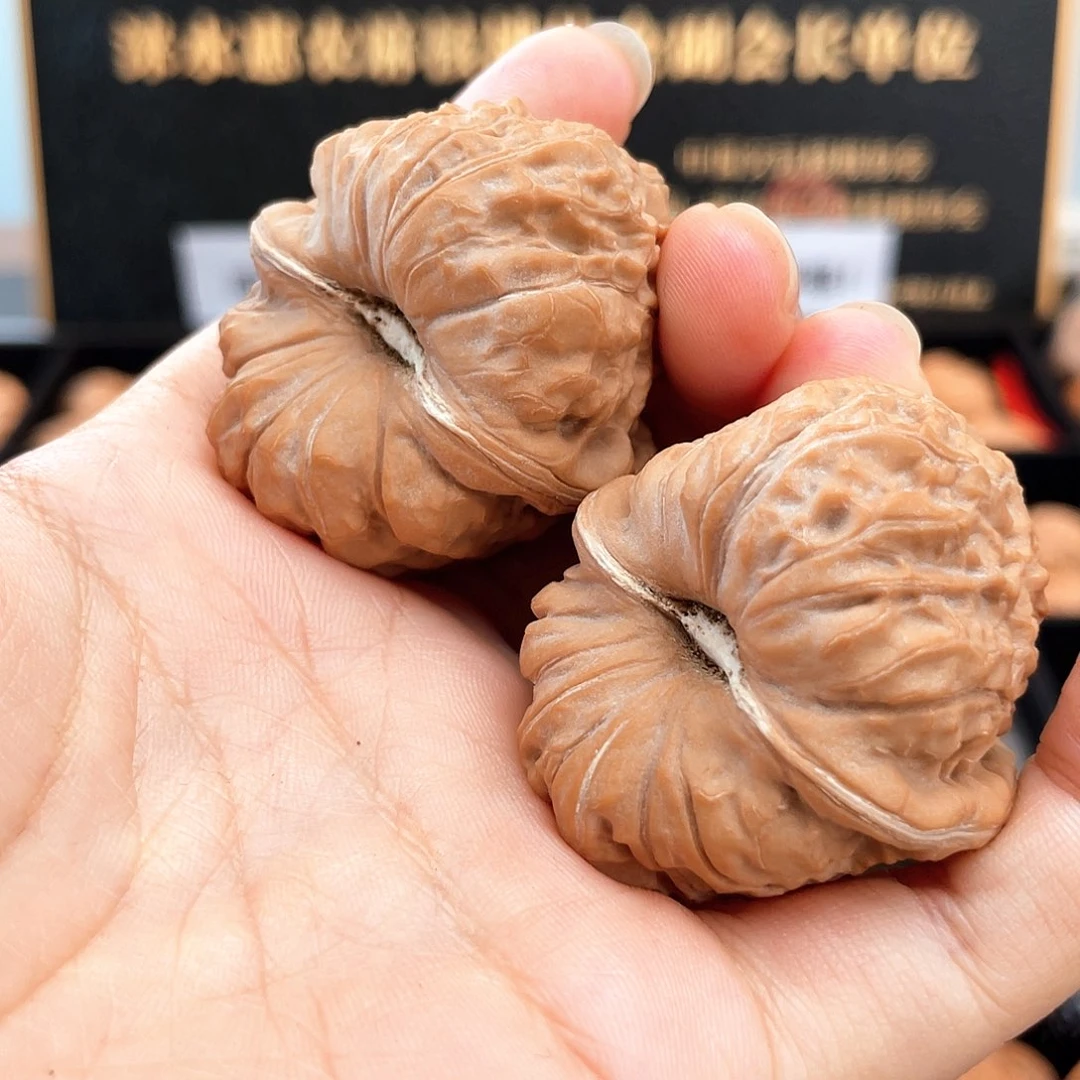 把件文玩核桃39毕业级酒杯深凹拱桥➕近正肩同克48克39s1