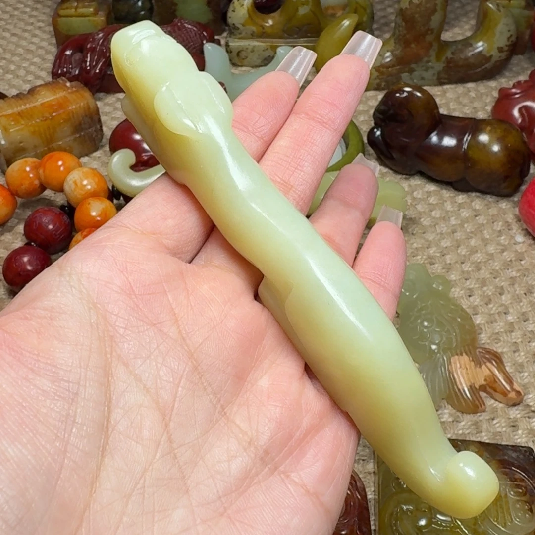白玉菩提吊坠挂件