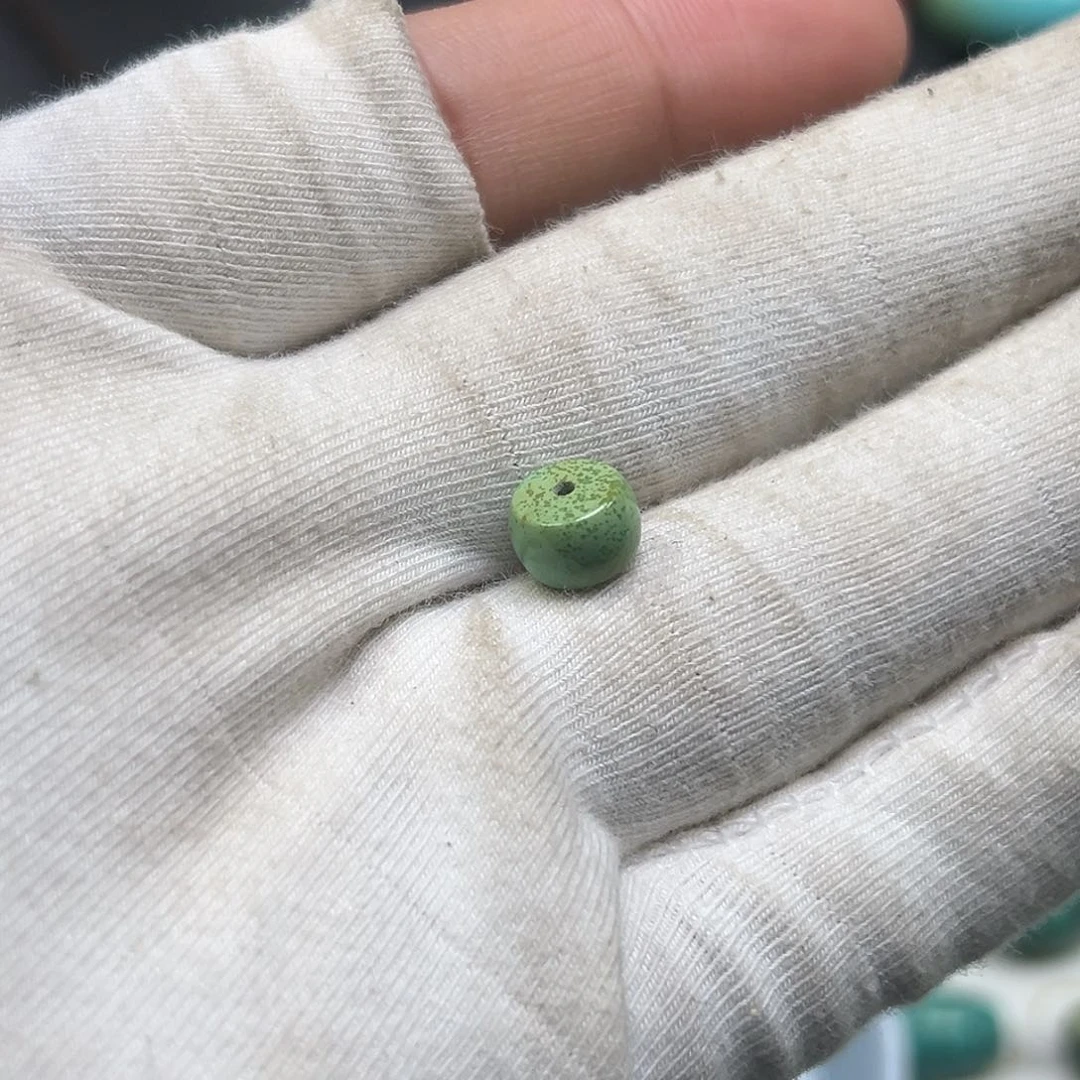 绿松石珠宝奇石未镶嵌小**儿