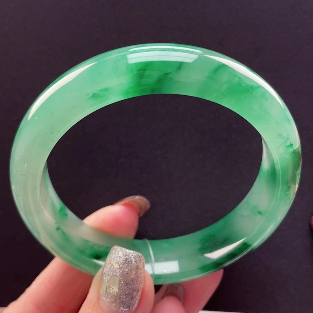 石英质玉未镶嵌手镯56-57