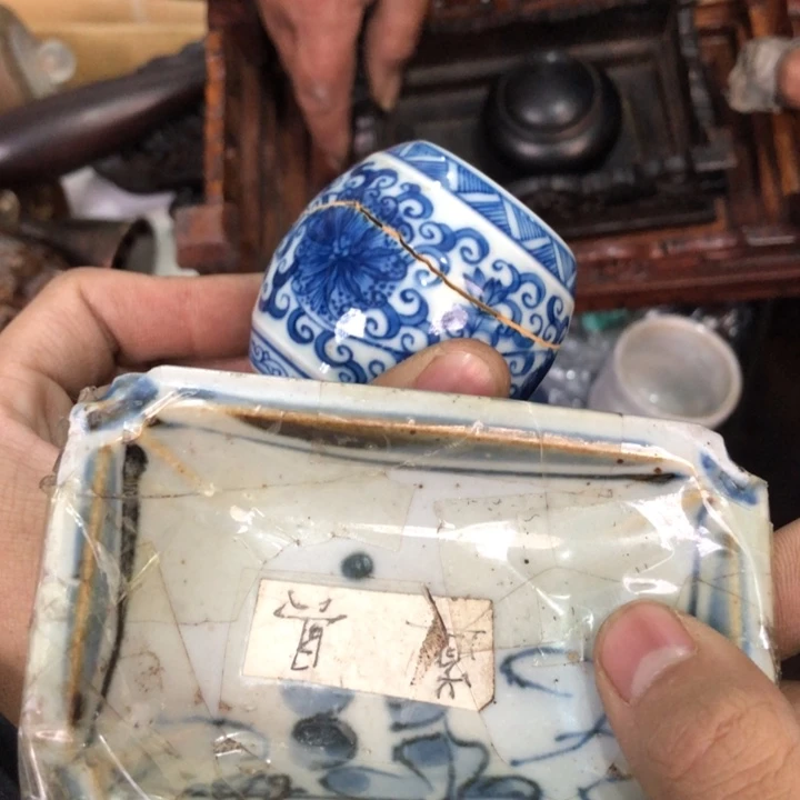 陶瓷孤品单件车里拍