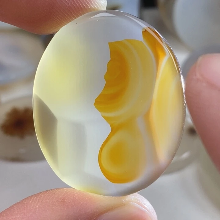 未镶嵌奇石玛瑙/玉髓果*