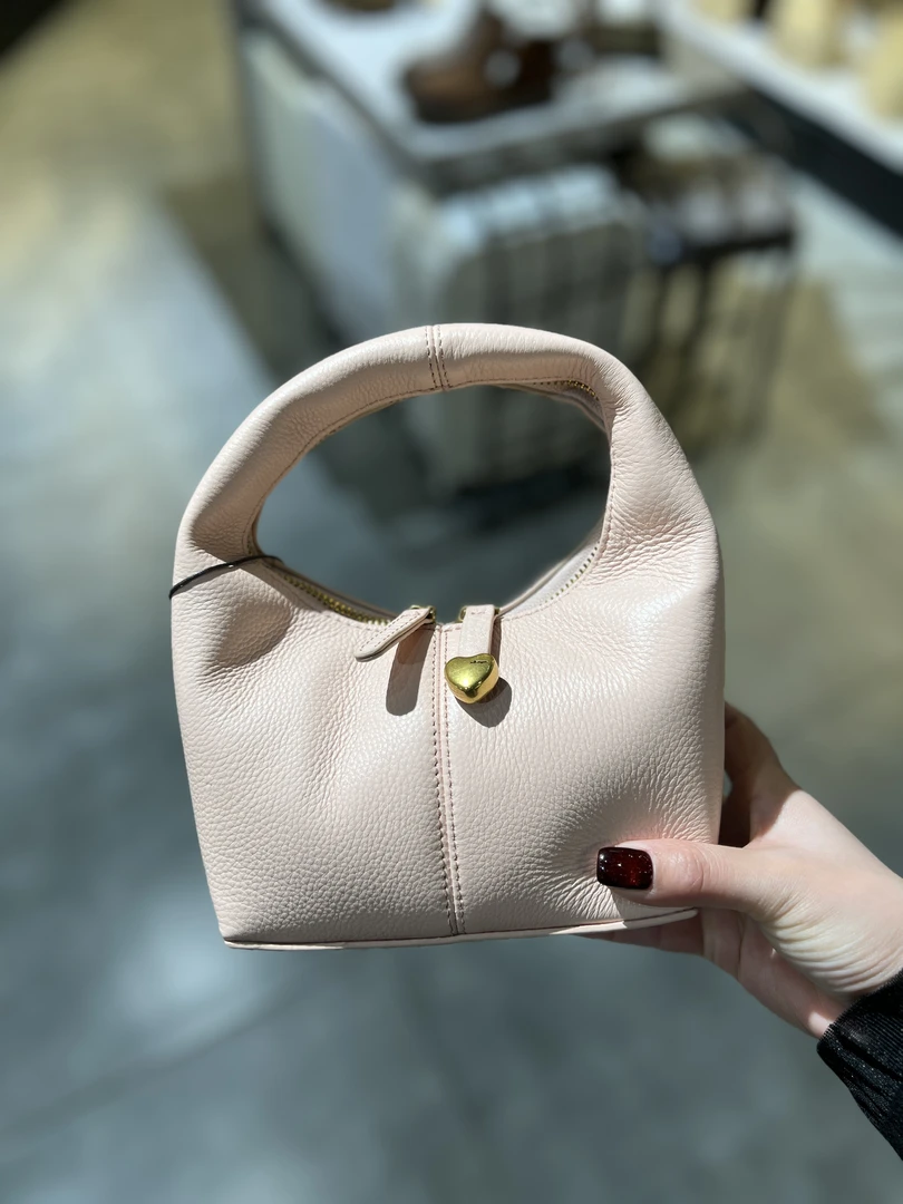 食草堂精致牛皮手提包