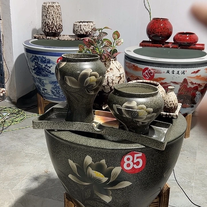 Z****景德镇陶瓷鱼缸直径62高度42