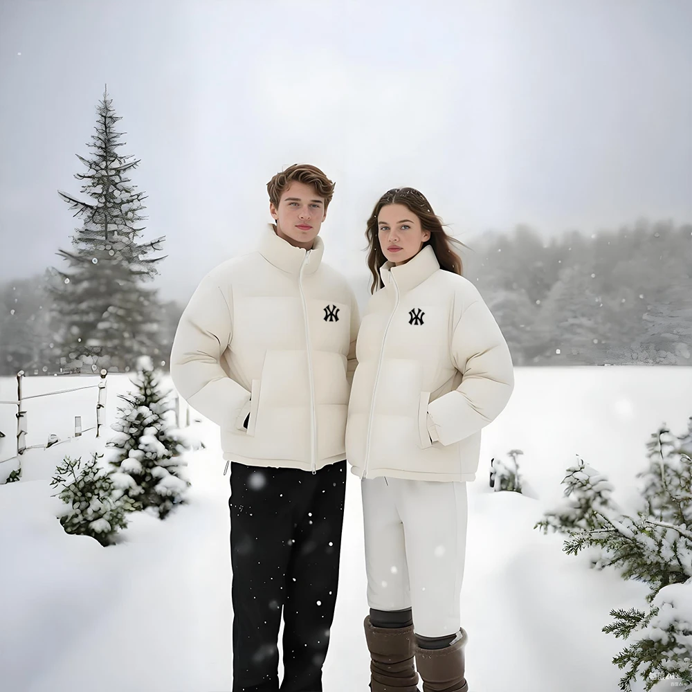 【一折专区】立领保暖直下摆棉衣潮男棉服外套百搭纯色棉服棉袄