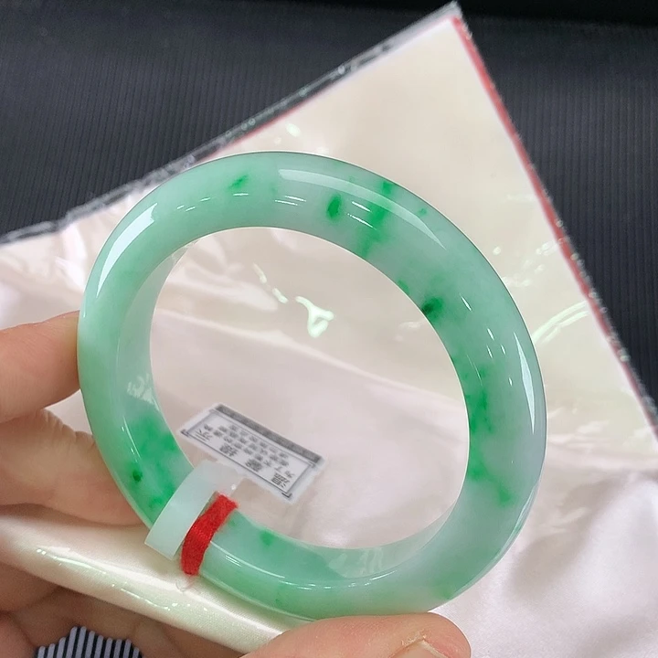 翡翠手镯未镶嵌正圈54-55