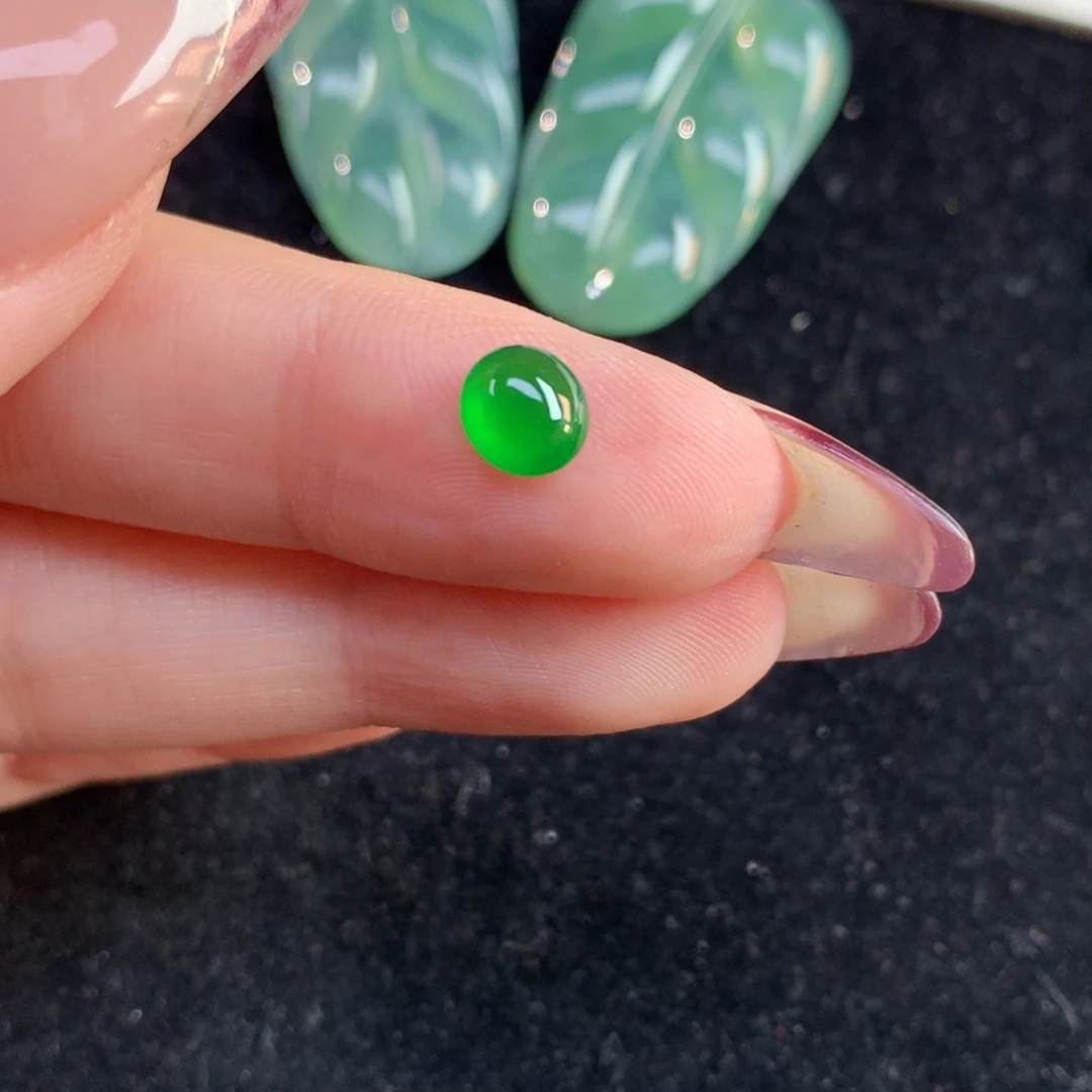 翡翠裸石6,54-5.96-2.86