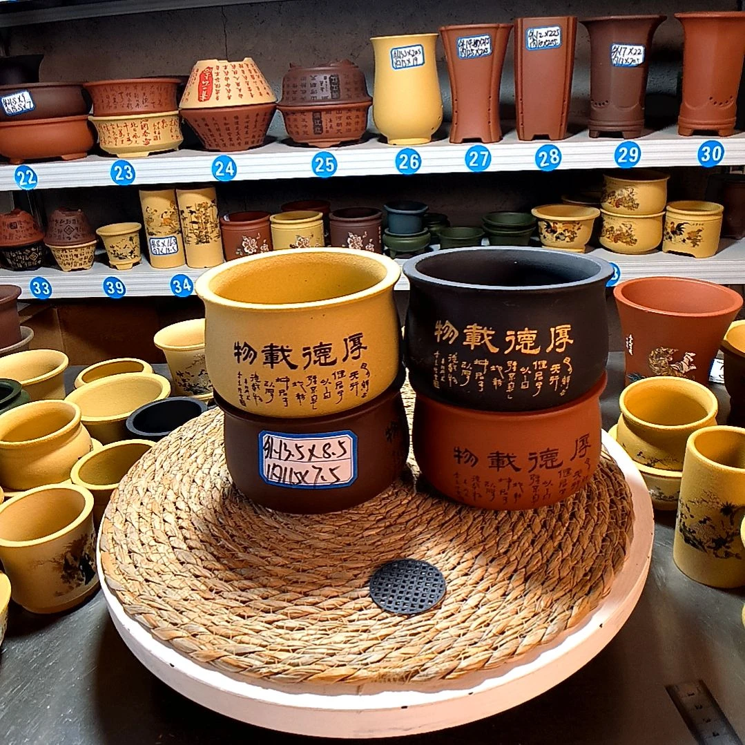 宜兴紫砂紫砂花盆