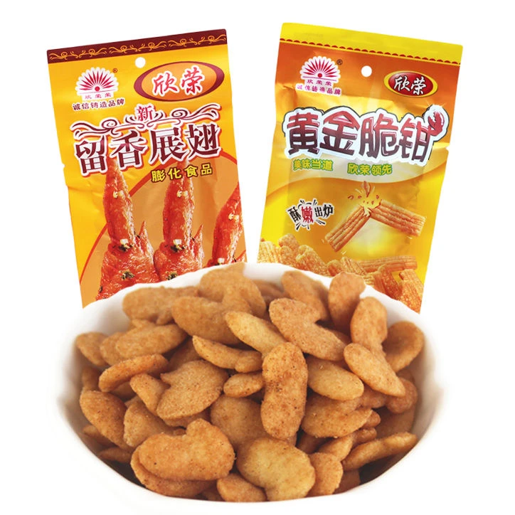 欣荣荣留香展翅黄金脆钳8090后怀旧办公室休闲小零食薯片小吃包邮