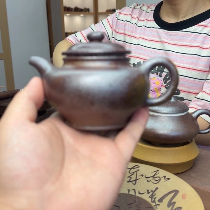 茶壶紫砂底槽清柴烧大亨掇只壶200CC
